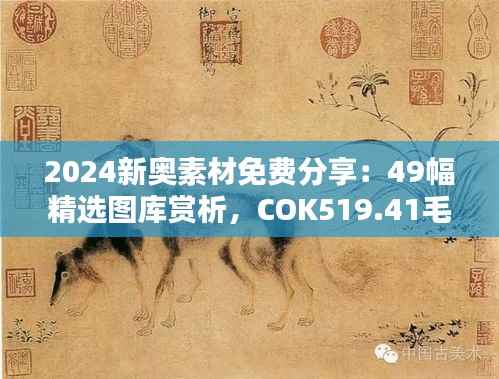 2024新奥素材免费分享:49幅精选图库赏析,COK519.41毛坯版图集