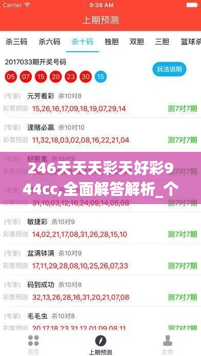 246天天天彩天好彩944cc,全面解答解析_个性版ZKQ527.31