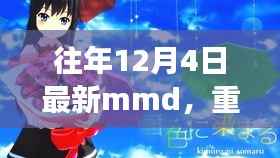 革新科技重塑生活，历年12月4日全新MMD重磅首发，引领未来体验新潮流