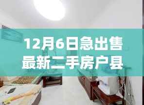 最新户县二手房急售全攻略，初学者与进阶用户必看，12月6日最新房源交易指南