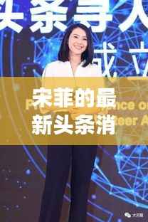 宋菲的最新头条消息速递