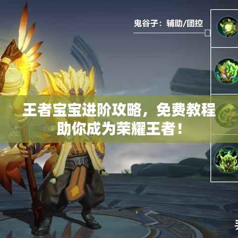 王者宝宝进阶攻略,免费教程助你成为荣耀王者!