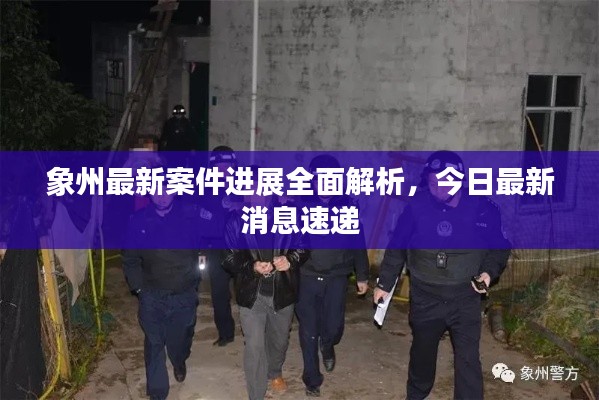 象州最新案件进展全面解析,今日最新消息速递